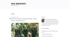 Desktop Screenshot of niahidayati.net